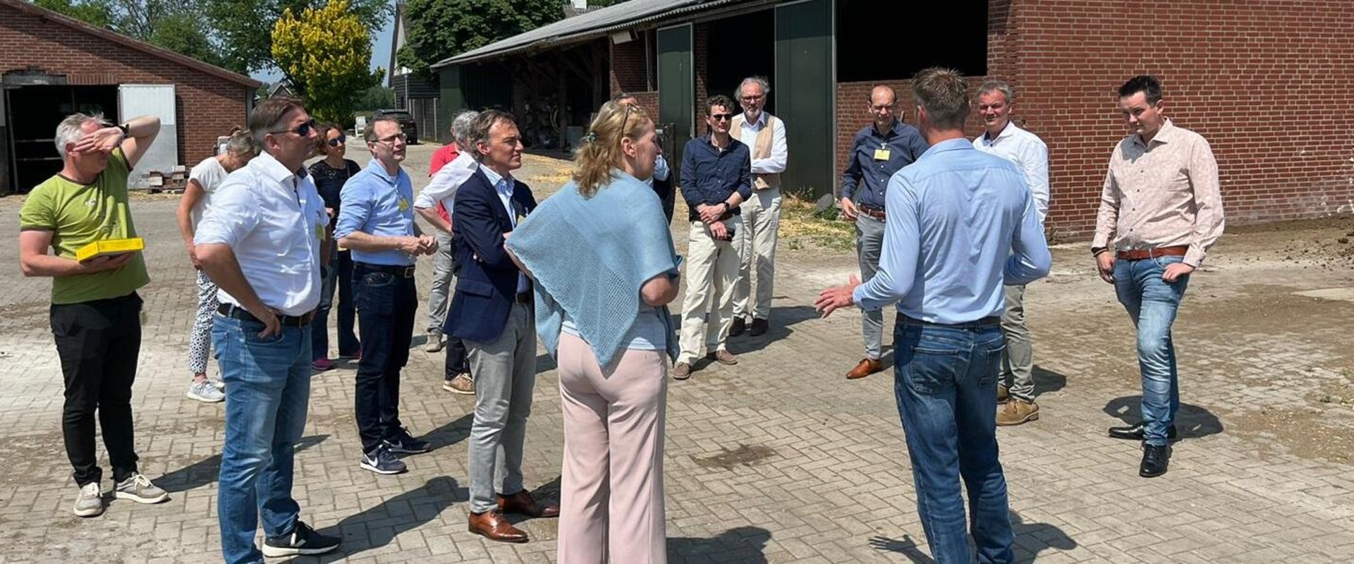 Directies LNV en EZK op bezoek bij AgroProeftuin de Peel