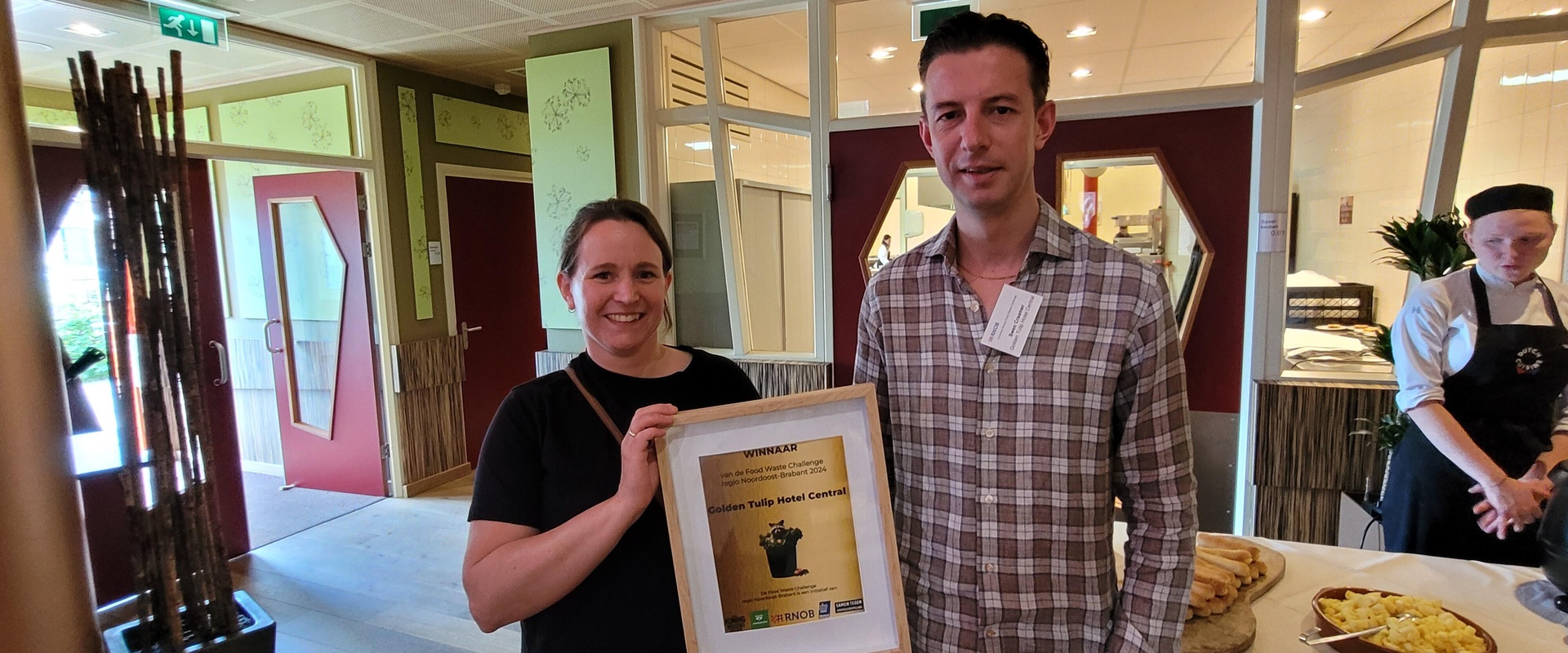 Golden Tulip Hotel Central wint Horeca Food Waste Challenge Noordoost-Brabant 2024